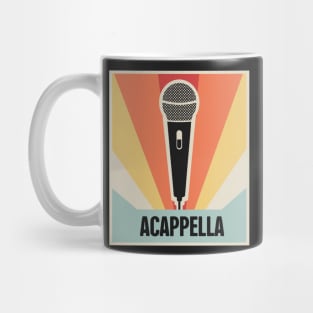 Vintage Acappella Microphone Mug